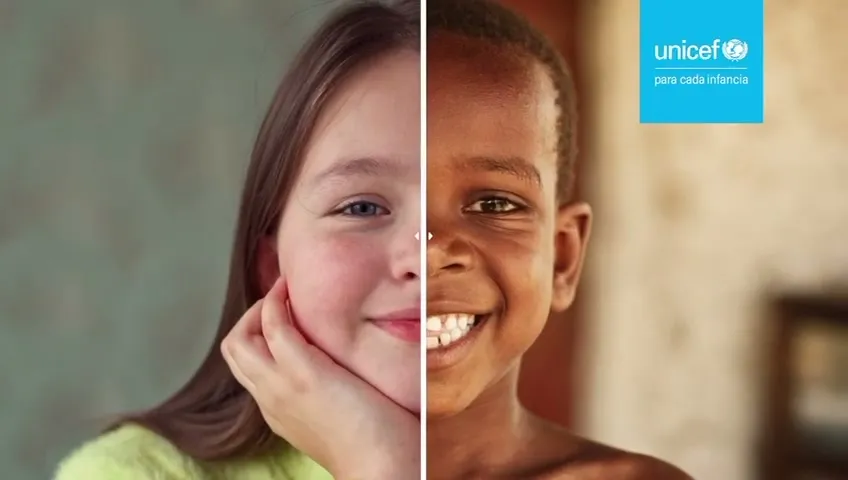 Comercial Ponte del lado que es de UNICEF contra el reclutamiento de menores