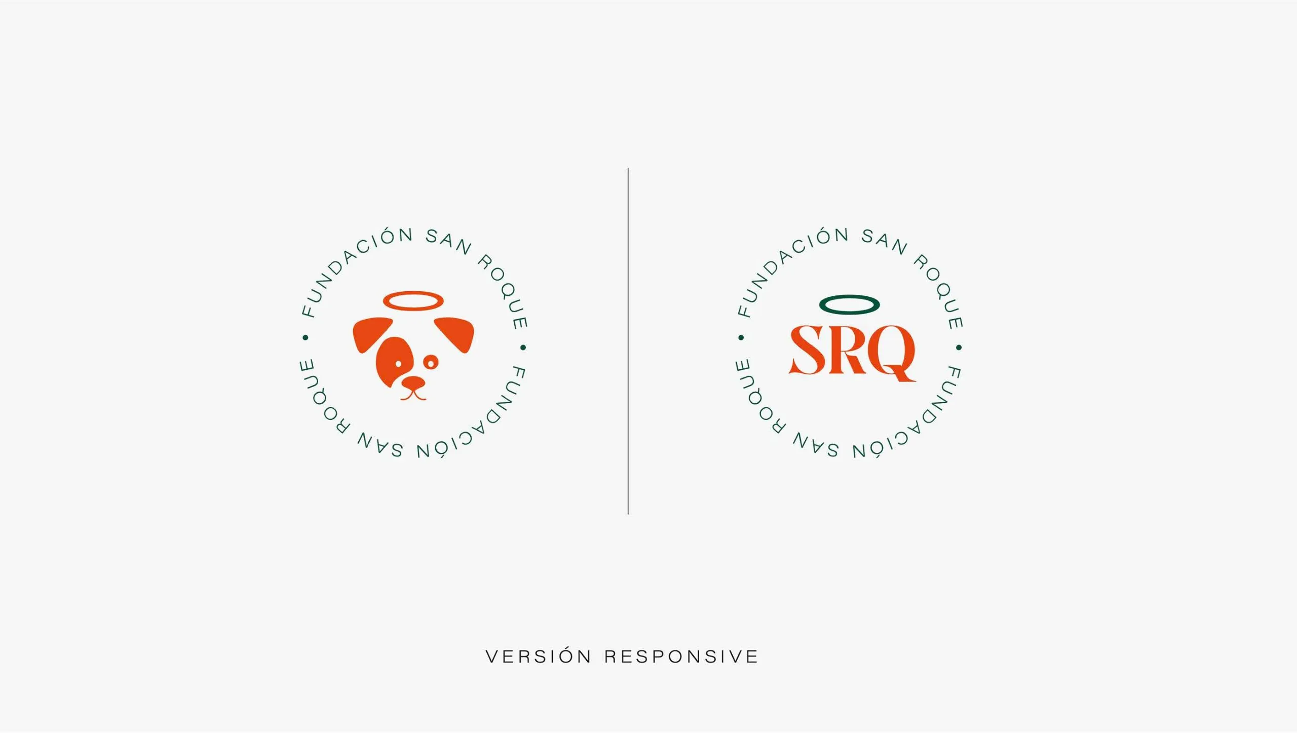 Versión responsive del logo con el monograma SRQ