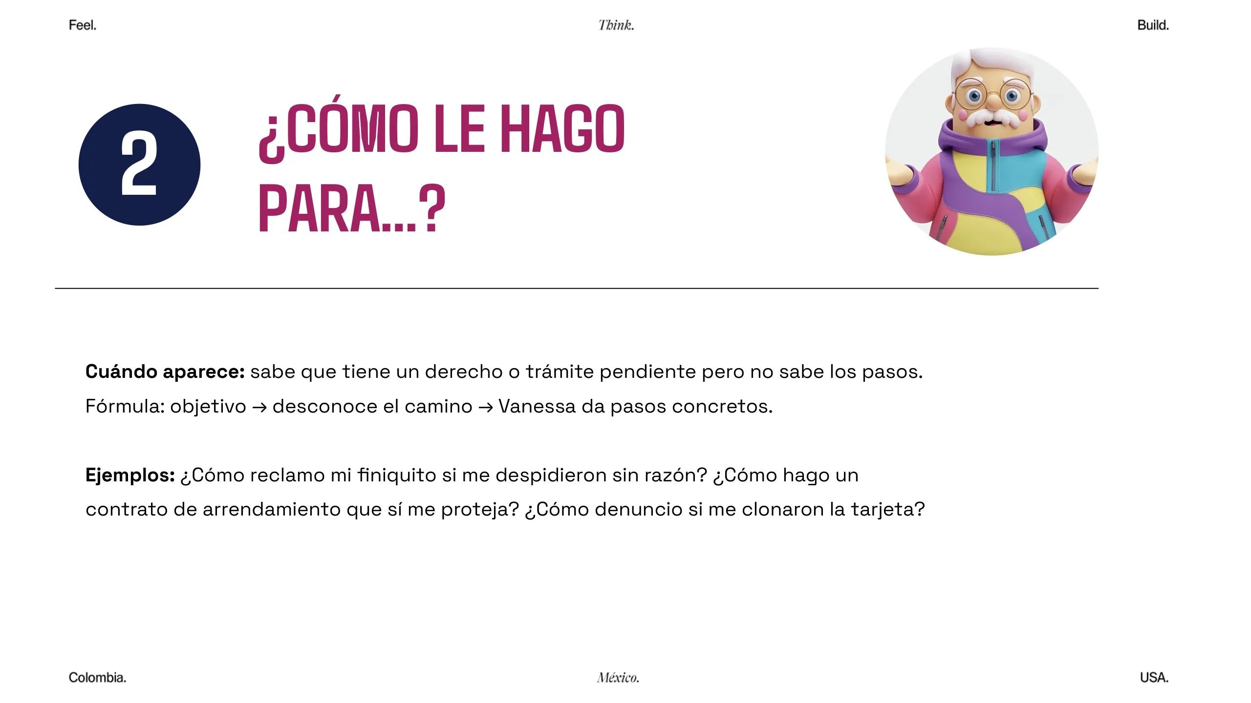 Línea de contenido ¿Cómo le hago para…?