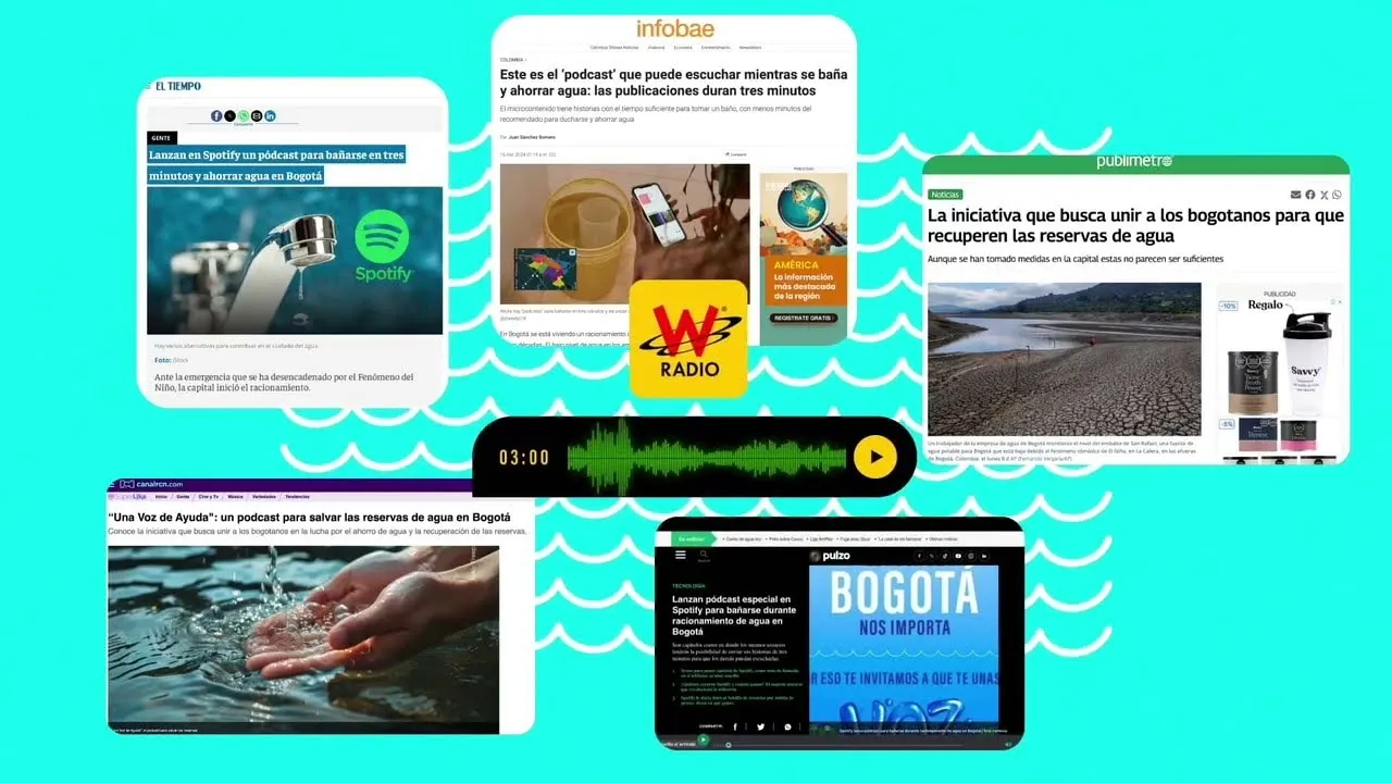 Video resumen de Una Voz de Ayuda con las notas de prensa en Infobae, W Radio y Publimetro